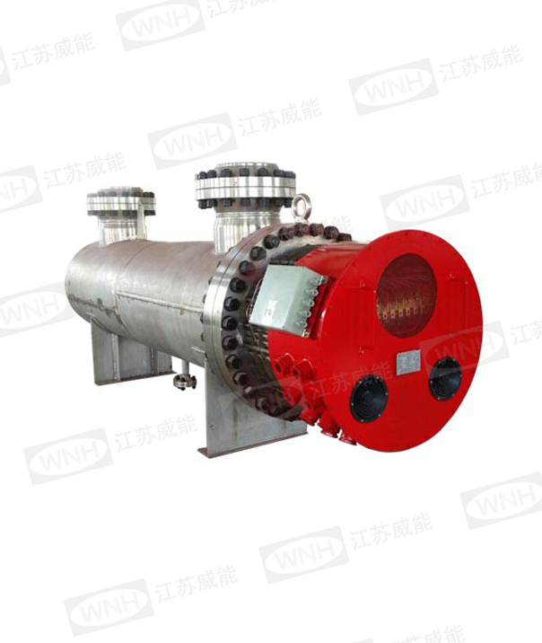 Compressed gas electric heater